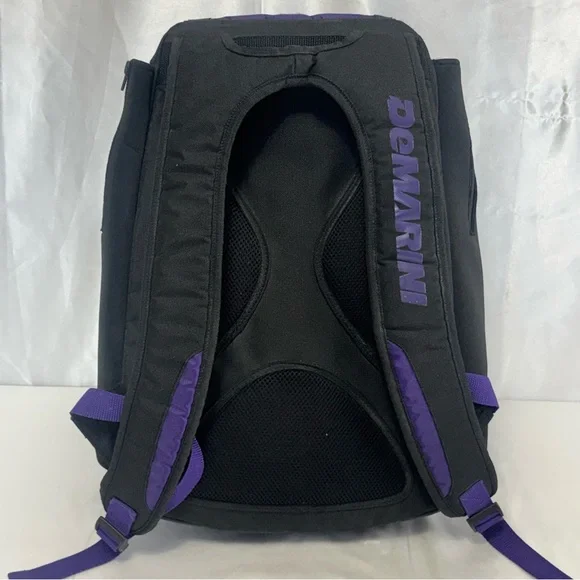 DeMarini Voodoo Baseball Softball Equipment Bag Backpack with Two Bat Sleeves - Picture 8 of 12